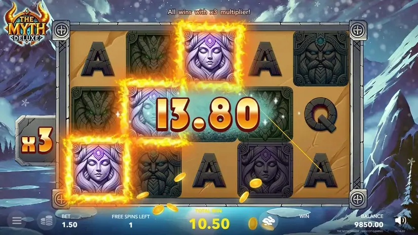 The Myth Deluxe slot screenshot 4
