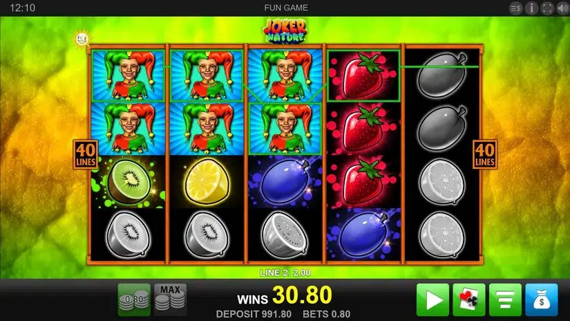 Joker Nature slot screenshot 3