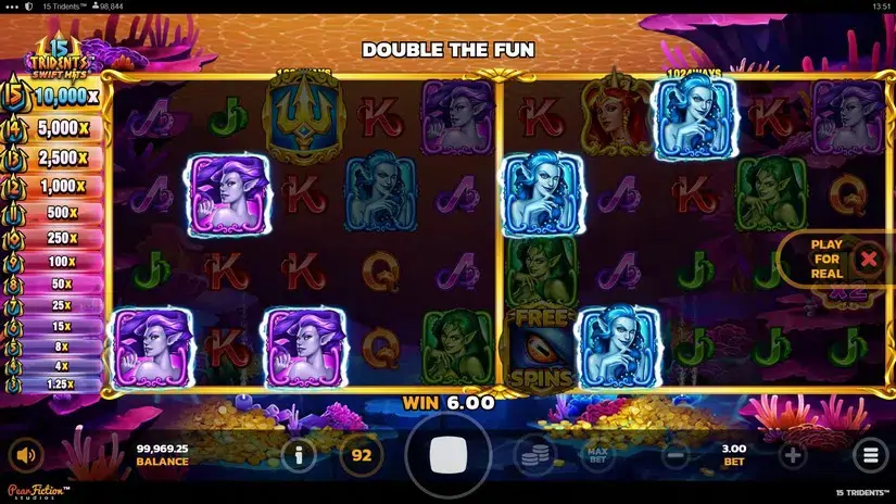 15 Tridents slot screenshot 4
