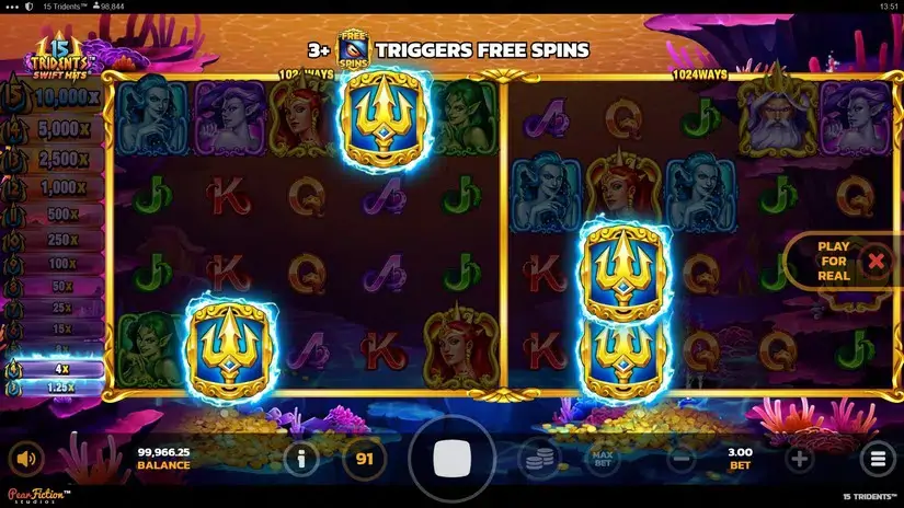15 Tridents slot screenshot 5