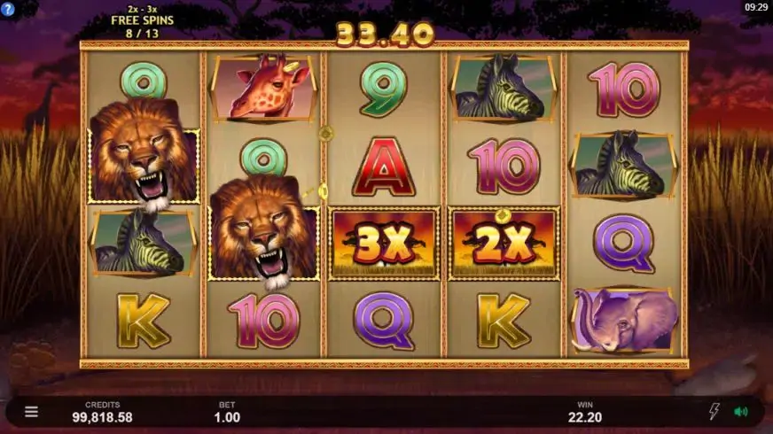 African Quest slot screenshot 4