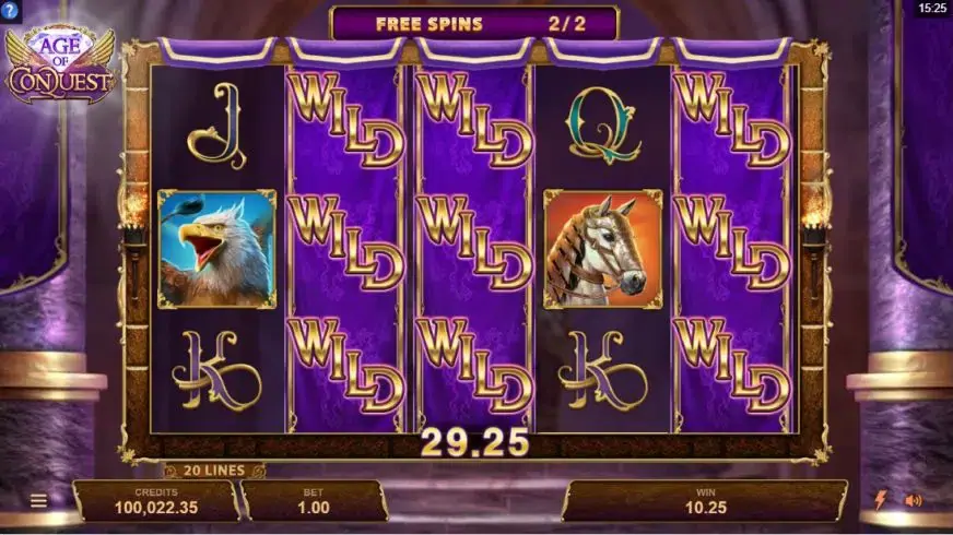 Age of Conquest slot screenshot 5