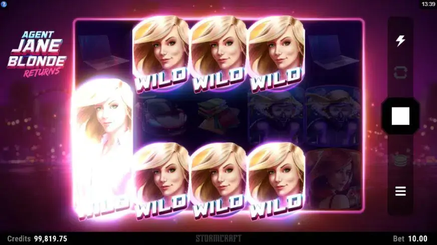 Agent Jane Blonde Returns slot screenshot 5