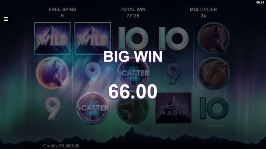 Arctic Magic slot screenshot 4