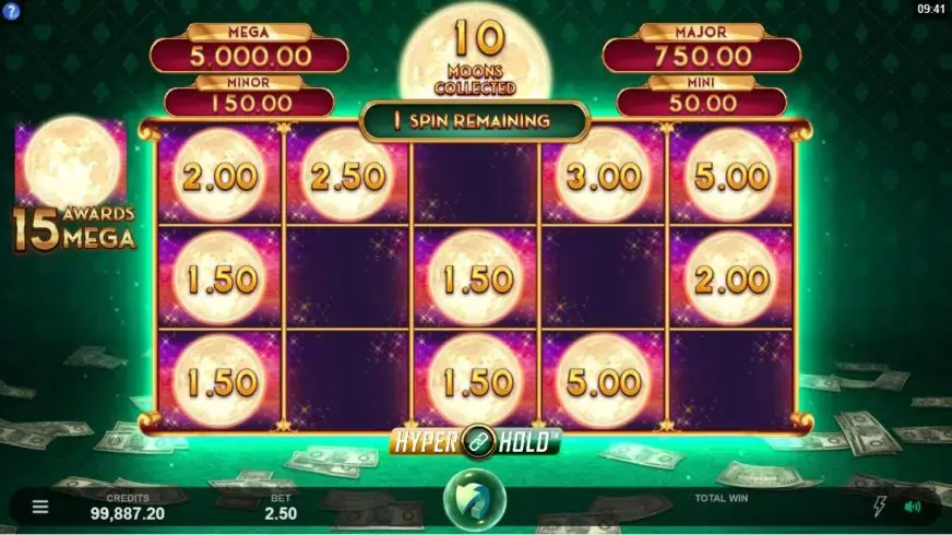 Assassin Moon slot screenshot 3