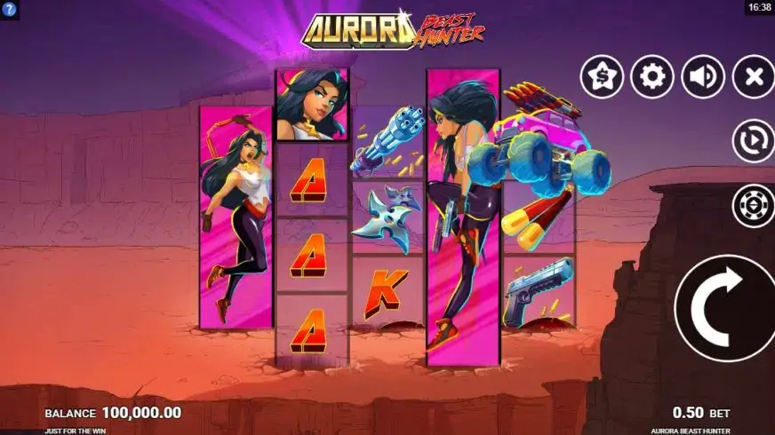 Aurora: Beast Hunter slot screenshot 1