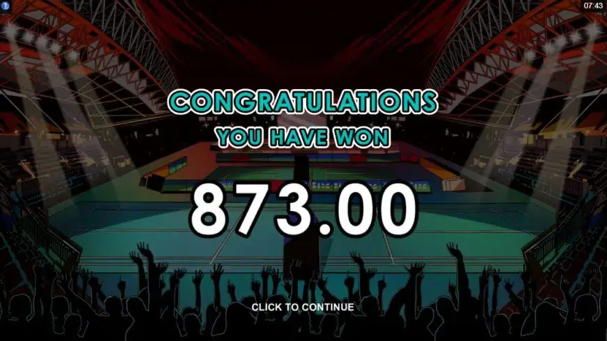 Badminton Hero slot screenshot 4