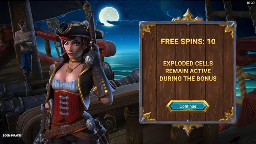 Boom Pirates slot screenshot 3