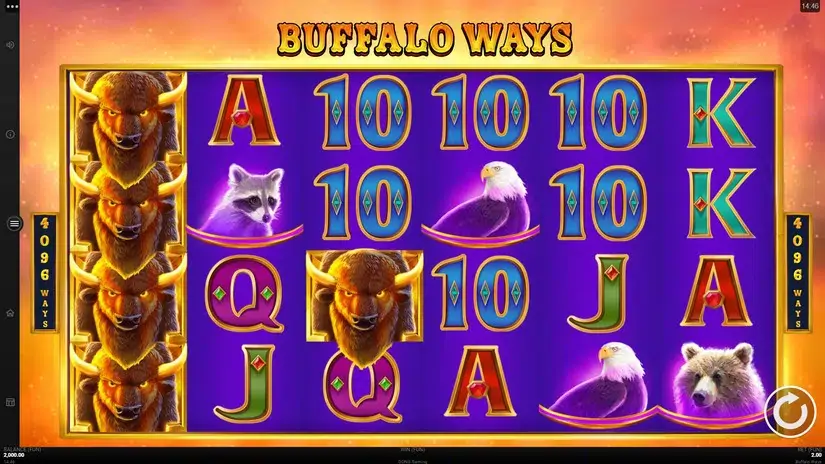 Buffalo Ways slot screenshot 1