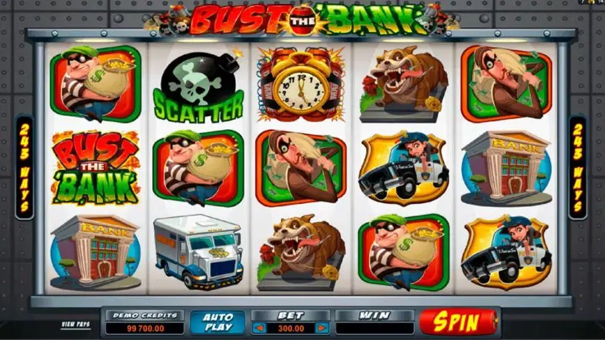 Bust The Bank slot screenshot