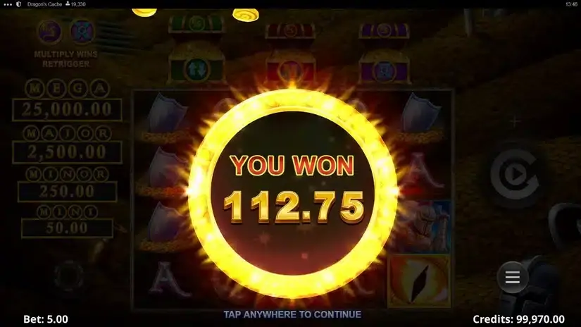 Dragon’s Cache slot screenshot 7