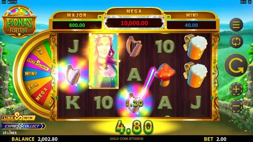 Fiona’s Fortune slot screenshot 2
