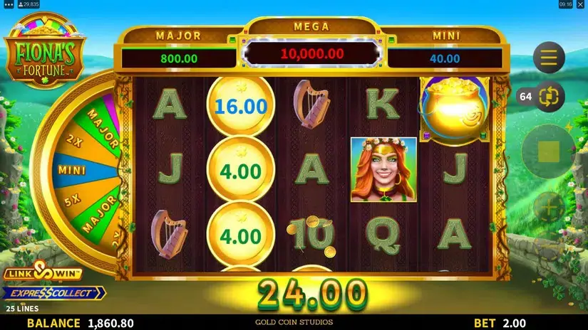 Fiona’s Fortune slot screenshot 3