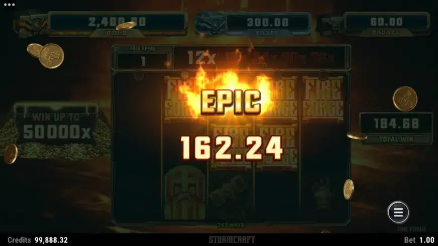 Fire Forge slot screenshot 5