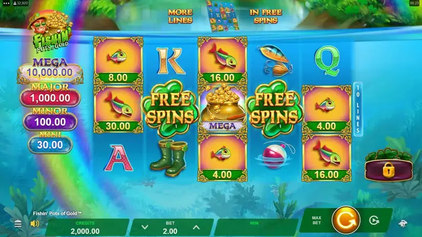 Fishin’ Pots Of Gold slot screenshot