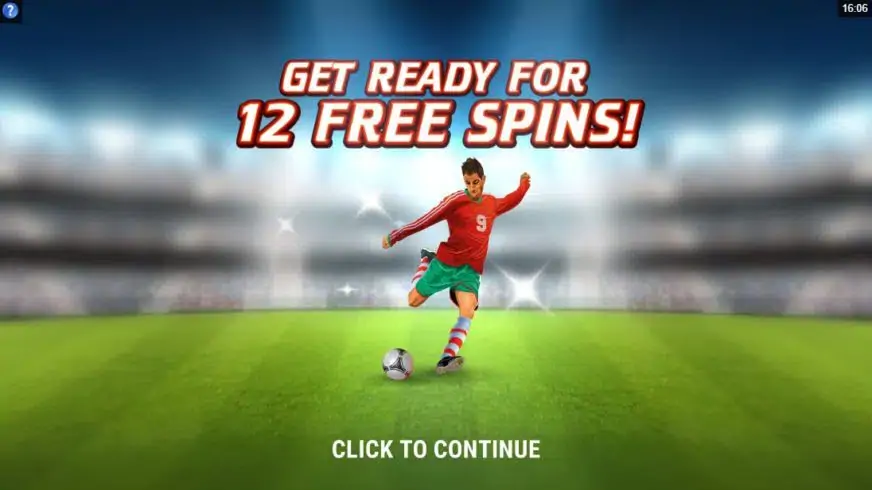 Football Star Deluxe slot screenshot 3