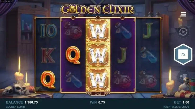 Golden Elixir slot screenshot 4