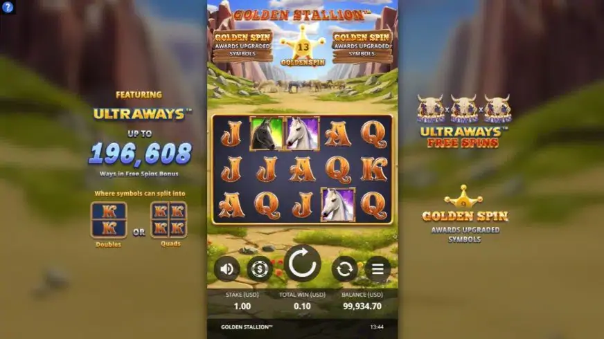 Golden Stallion slot screenshot 1