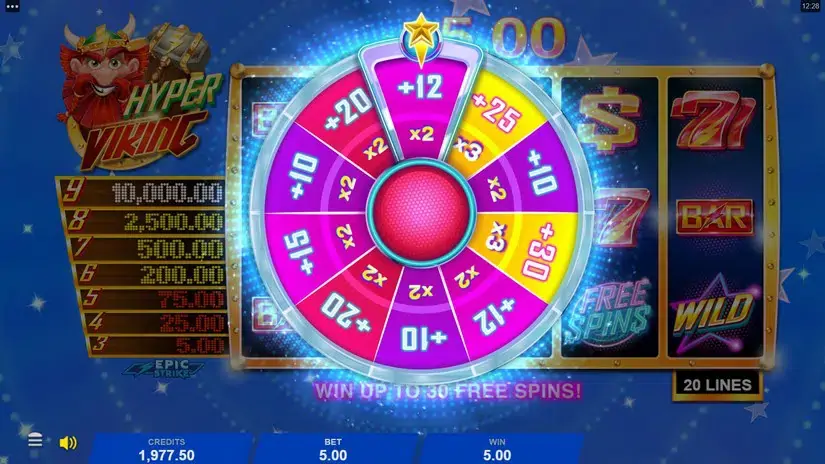 Hyper Viking slot screenshot 6