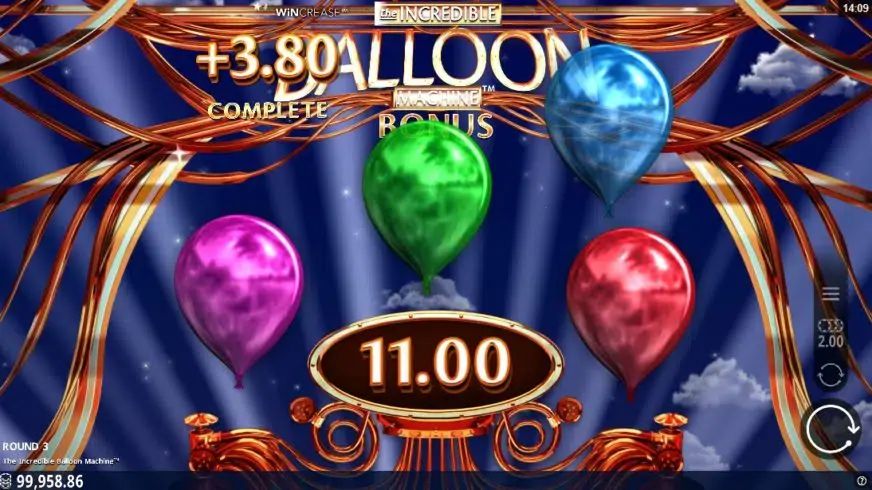 Incredible Balloon Machine slot screenshot 7