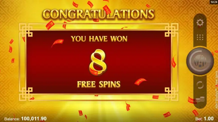 Ingots of Cai Shen slot screenshot 4