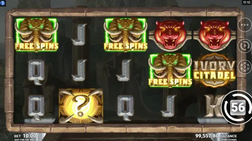 Ivory Citadel slot screenshot 3