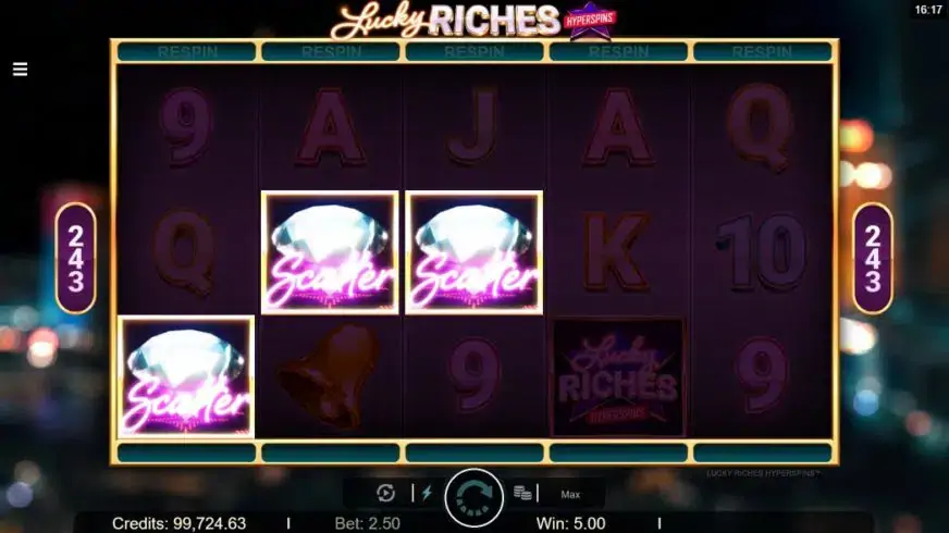 Lucky Riches Hyperspins slot screenshot 3