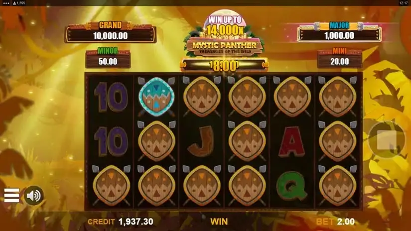 Mystic Panther Treasures of the Wild slot screenshot 5