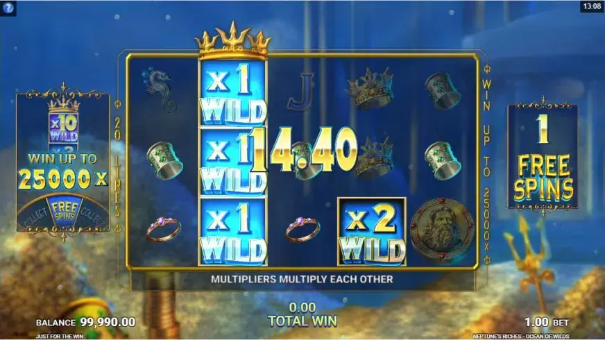 Neptune’s Riches: Ocean of Wilds slot screenshot 5