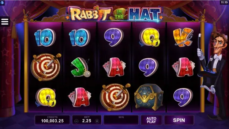 Rabbit in the Hat slot screenshot 