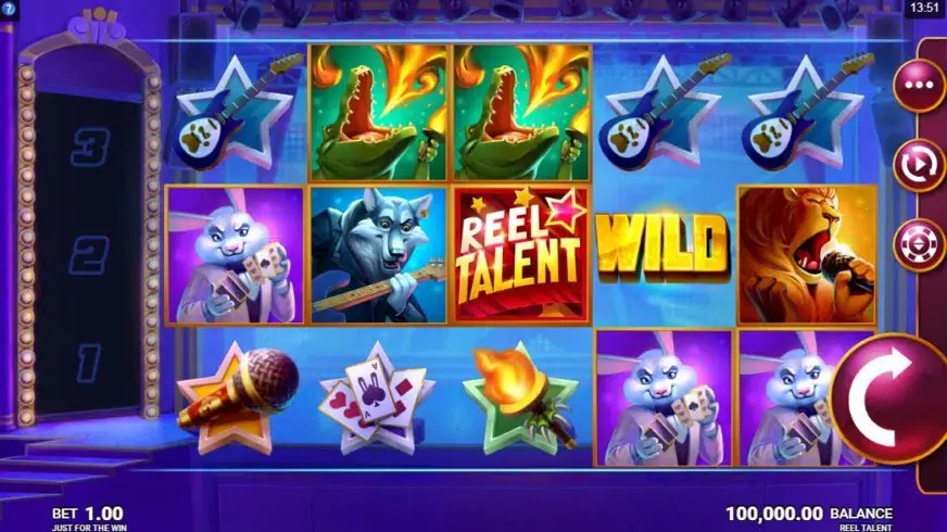 Reel Talent slot screenshot 1