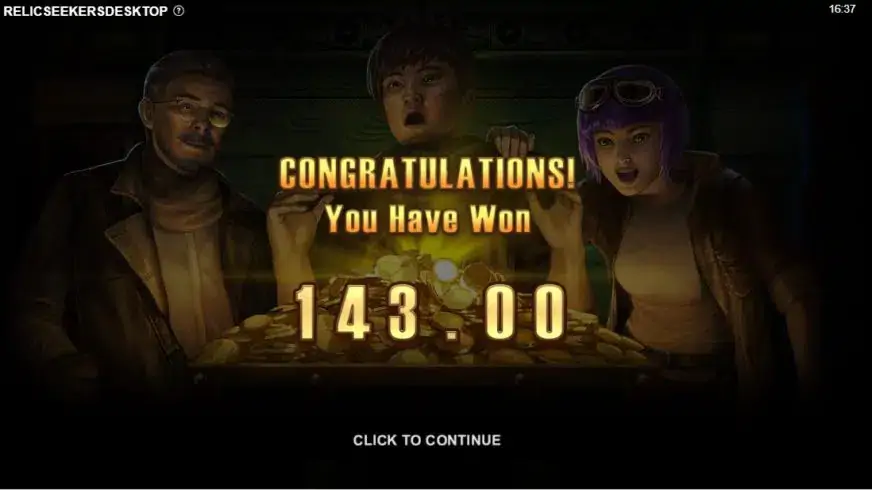 Relic Seekers slot screenshot 6