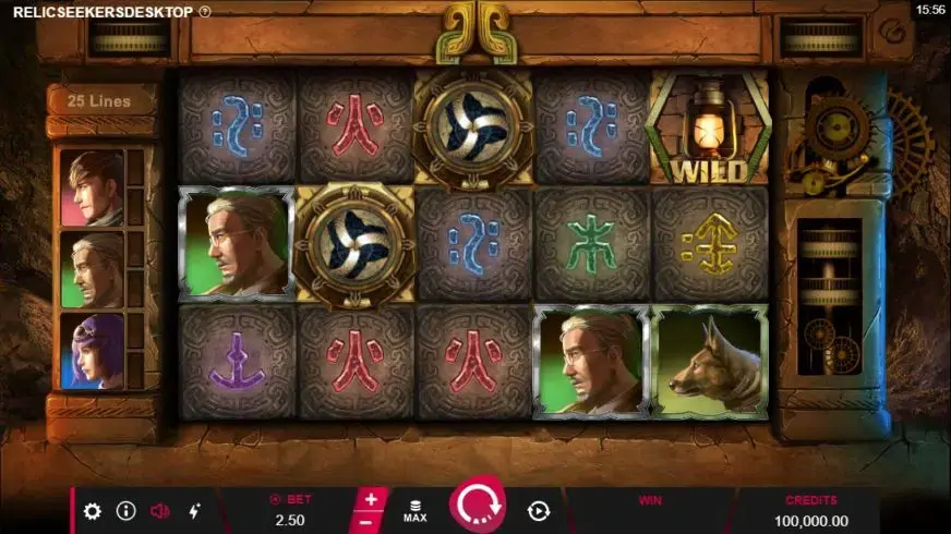 Relic Seekers slot screenshot 1