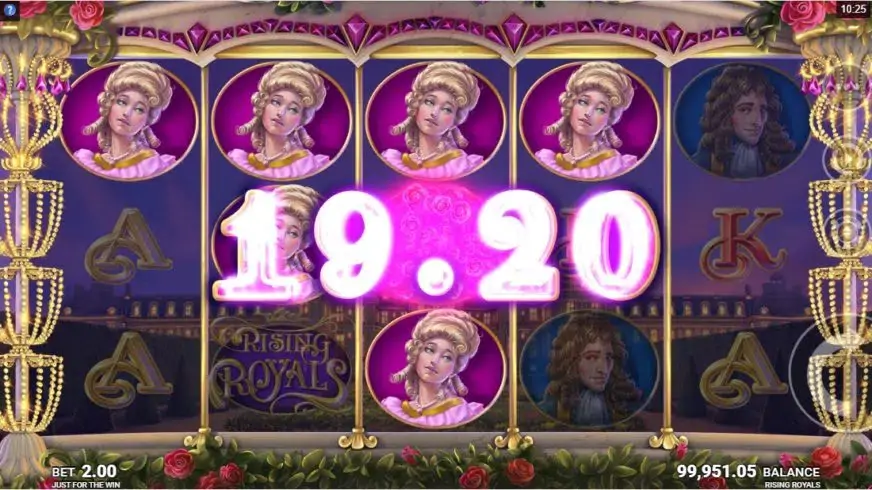 Rising Royals slot screenshot 4