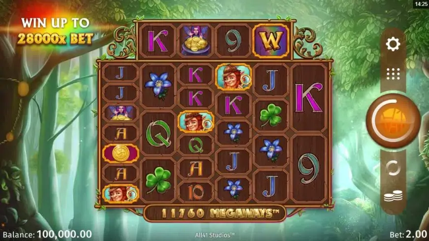 Shamrock Holmes Megaways slot screenshot 1