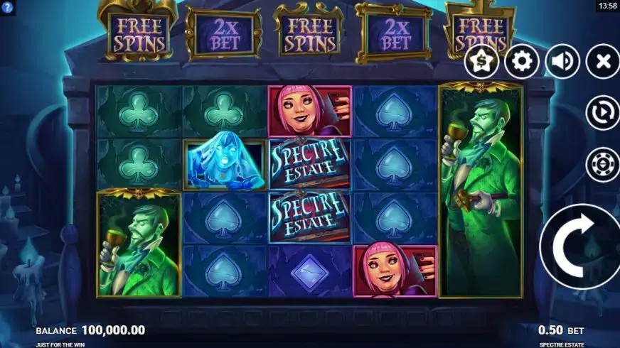 Spectre Estate slot screenshot 1