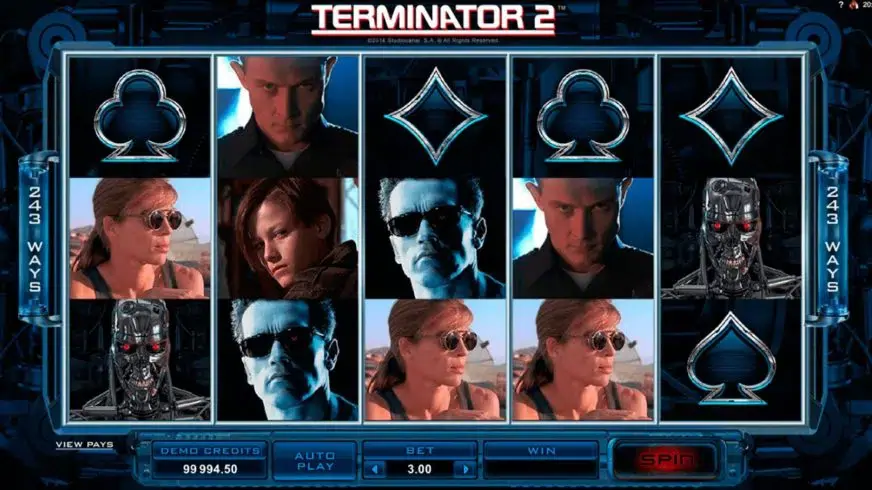 Terminator 2 slot screenshot 1