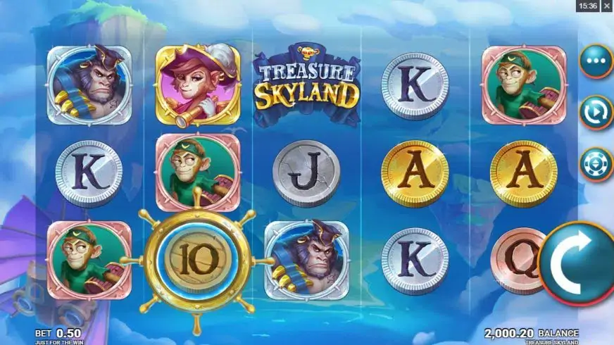 Treasure Skyland slot screenshot 1