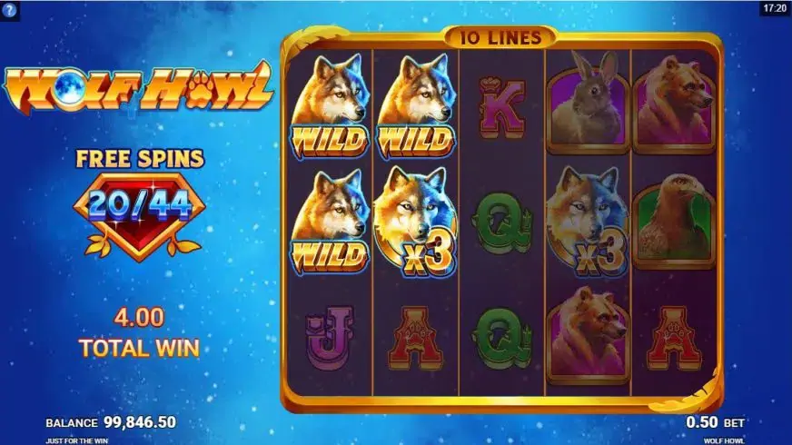 Wolf Howl slot screenshot 4