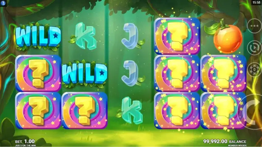 Wonder Woods slot screenshot 2