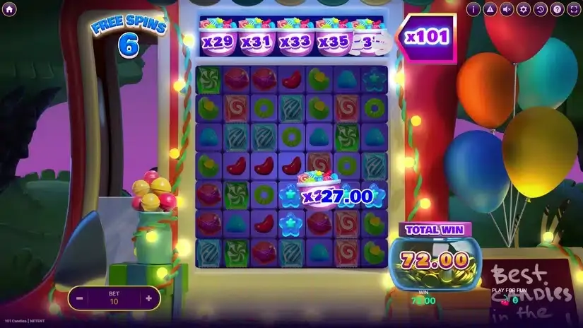 101 Candies slot screenshot 5