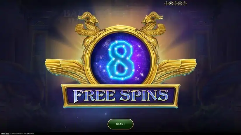 Babylon Riches slot screenshot 3