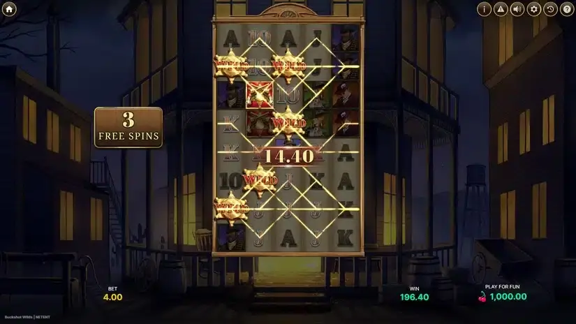 Buckshot Wilds slot screenshot 4