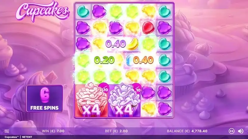 Cupcakes slot screenshot 6