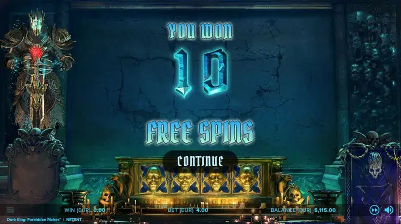 Dark King: Forbidden Riches slot screenshot