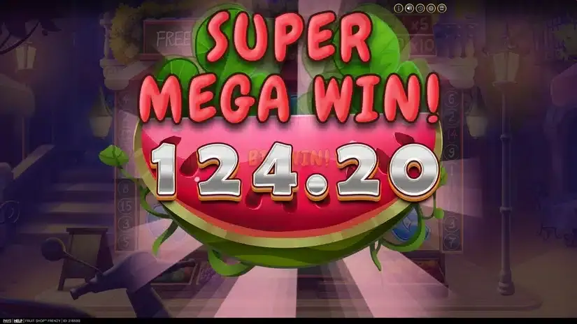 Fruit Shop Frenzy slot screenshot 