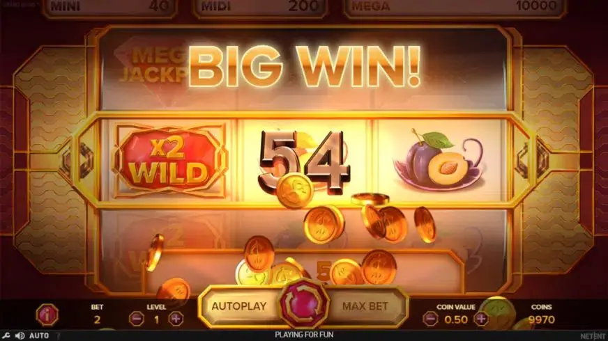 Grand Spinn Superpot slot screenshot 
