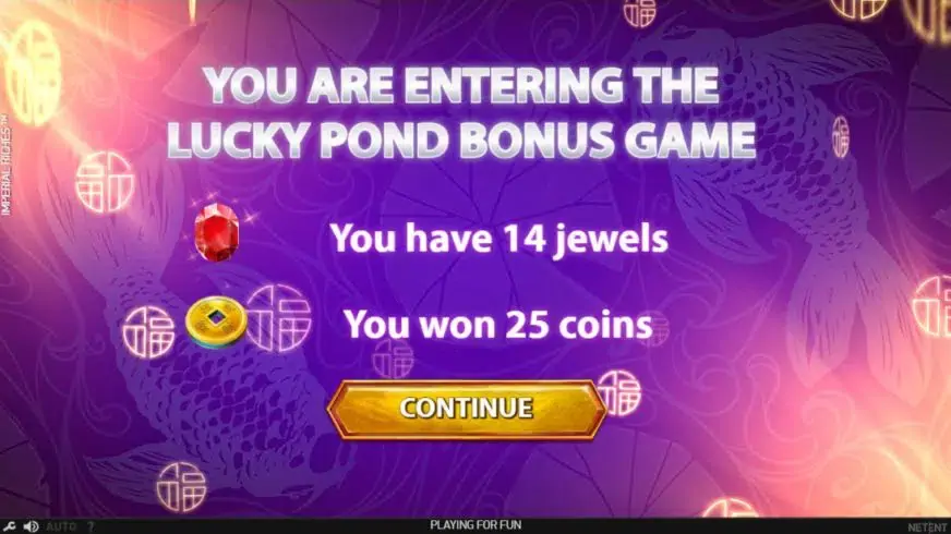 Imperial Riches slot screenshot 4