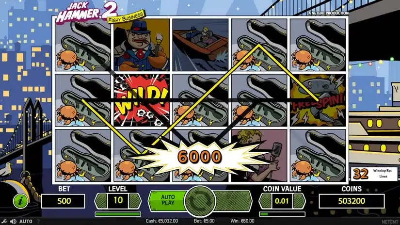 Jack Hammer 2 slot screenshot 5