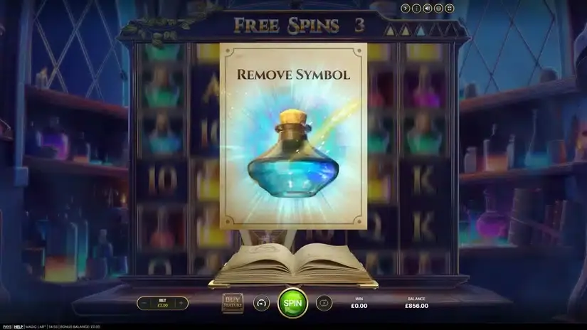 Magic Lab slot screenshot 5
